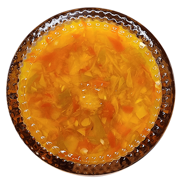 Sweet Peach - Chopped Pepper Jelly - 4oz